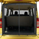 KYG 車 カーテン マグネット固定 リアゲート用防虫ネット 車中泊用品 虫除け 網戸 両面スライドファスナー 取付簡単 カー用品 アウトドア 車中泊 キャンプ 140x130cm