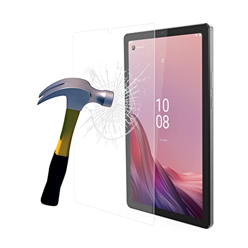 NEC LAVIE Tab T9/Lenovo Tab M9 (ZAC30178JP) フィルム 9インチAndroidガラスフィルム 日本旭硝子素材 気泡ゼロ 9H硬度 液晶保護フィルム ガラス飛散防止 レノボm9強化ガラスフィルム 2.5D 高透過率 自動吸着