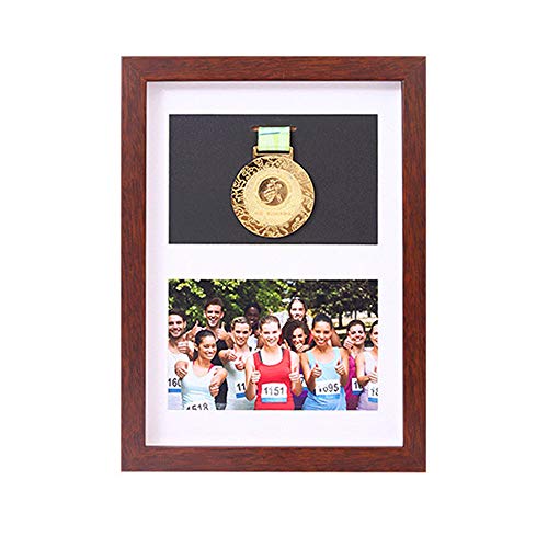 [マラソン期間中ポイント5倍]WANLIANメダルを表示するフレーム、スポーツメダル3Dボックスフォトフレー..