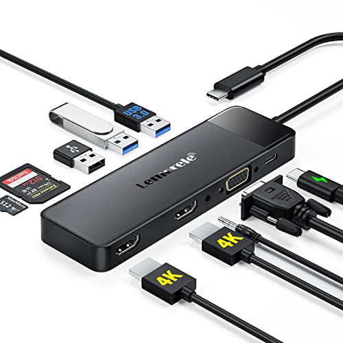 ɥå󥰥ơhdmi 2 Type C Dock 10-in-1 thunderbolt USB C ϥ MST 4K@60Hz ǥ奢 HDMI ĥ ץ ǥץ쥤 Dual HDMI 4K 2HDMI*2/VGA/USB-C PD100W ®/USB3.0&USB2.0x2/3.5mmǥ/SDTFɥ꡼̲ ѥȡʥ