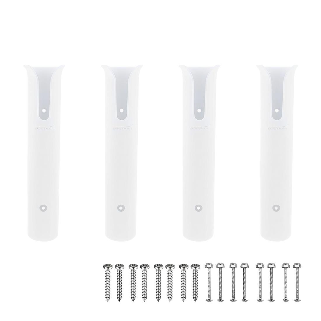 East Leaf ロッドホルダー ロッドスタンド 釣り竿 ホルダー 釣り道具 船 ボート カヤック 用品 (ホワイ..