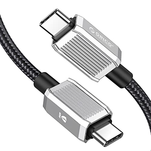 [マラソン期間中ポイント5倍]ORICO USB C ケーブル 60W USB Type C ケーブル ナイロン USB-C USB-C ケーブル Samsung Galaxy S23/S22/S21/Z Fold/Z Flip、Google Pixel 7/6a、MacBook Pro 2022、iPad Pro 2022、PS5、Switchなどに対応(1M)