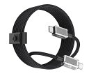 ORICO USB C ケーブル 60W USB Type C ケーブル ナイロン USB-C USB-C ケーブル Samsung Galaxy S23/S22/S21/Z Fold/Z Flip、Google Pixel 7/6a、MacBook Pro 2022、iPad Pro 2022、PS5、Switchなどに対応 (2M)