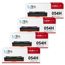 LxTek Purify CRG-054H 互換トナーカートリッジ キヤノン Canon 対応 054H 4色セット ( 054hblk / 054hcyn /...