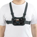 【Sametop】チェストマウント ハーネス チェスティー ストラップ ゴープロ GoPro用アクセサリー 調節可能 Hero 12 11 10 9 8 7 6...
