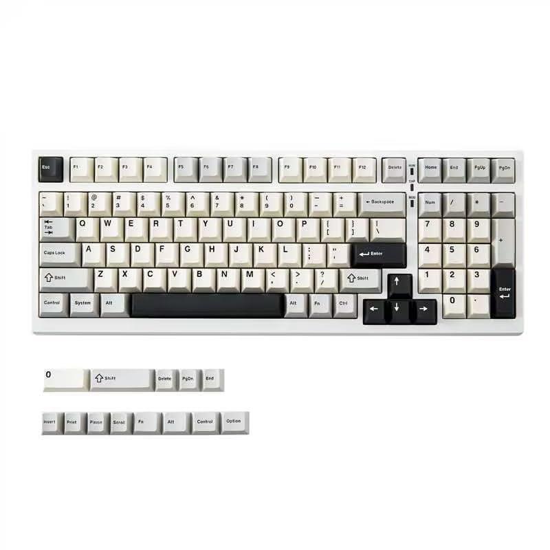 YUNZII YZ98 99 キー メカニカル キーボード ガスケット搭載 ホットスワップ対応 BT5.0/2.4G/USB-C ワイヤレス ゲーミング キーボ...