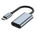 モニター用USB C - HDMIアダプター 4K HDMI - USB C ノートパソコン ドッキングステーション MacBook Pro用 USB Type C - HDMIケーブル iPad Air用 Thunderbolt 3 ビデオドングルコンバーター Chromebook XPS TV用