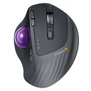 ProtoArc トラックボールマウス EM01 NL 2.4GとBluetooth両対応 3台デバイス同時接続ワイヤレスマウス 5段階調節DPI 7ボタン トラックボールマウス無線 windows/mac/iPad対応 USB-C充電式 900mAh大容量電池搭載 長時間PC作業 静音 自宅/オフィス用 USBレシーバー付属 多色ボ
