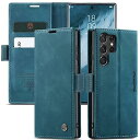 Galaxy S23 Ultra ケース 手帳型 Samsung ギャラクシー S23 ウルトラ/SC-52D / SCG20 用 カバー OURJOY スマホケース 財布型 カード収納 横開き レザー TPU 耐衝撃 携帯カバー 横置き機能 マグネット式 おしゃれ ? グリーン