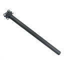 PLATTBK 自転車用シートポスト カーボン 超軽量 3Kつや消し ロードバイクやマウンテンバイ サドルポスト 25.4/27.2/30.8/31.6 * 350/400mm