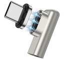 USB TYPE-C 変換アダプタ マグネット【 USB3.1 40Gbps PD100W 4K/60Hz】 USB C タイプC 変換アダプター 24ピン T...