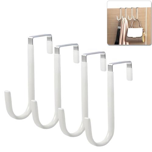 leeBaa ドアフック ドアハンガー フック ドアハンガーフック ドア吊り 省スペース 取付け簡単帽子/服/..
