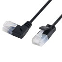 chenyang Cat6 イーサネットケーブル 90度 左角度 RJ45 UTP ネットワーク延長ケーブル パッチコード Cat6a LANケーブル ノートパソコンルーターTVボックス用 1.0m