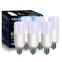 LED電球 T形 E17口金 60W形相当 7.2W 昼光色 6500K 1270lm 高演色性 断熱材施工器具対応 電球型蛍光灯 全方向タイプ 風呂 キッチン...