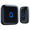 【IP66防水防塵】SleeZOO ワイヤレスチャイム 玄関チャイム 送信機電池式 無線 呼び鈴 チャイム 介護 屋外 工事不要 受信機コンセント LED提示 ...
