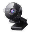 EMEET C950 4K UHD webカメラ 800万画素 1080P@60FPS対応 PDAFオートフォーカスウェブカメラ 70°視野角 ノイズキャンセリングマイク付きpcカメラ プラグ&プレイ プライバシーカバー ビデオ会議/オンライン授業/ライブ配信用 EMEETLINK対応