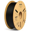 ELEGOO PLA Plus フィラメント 1.75mm PLAプラス 3Dプリンター用フィラメント 寸法精度 +/- 0.02 mm 強靭で高強度 PLA+ (1KG/Spool, 2.2 lbs) 黒色