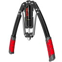 アームバー 油圧式 エキスパンダー 筋トレグッズ 大胸筋 筋トレ 10~200kg調整可能 トレーニング器具 腹筋 手首 胸筋 背筋 三頭筋 二頭筋 三角筋 筋トレ器具 自宅用 安全 初心者 男女兼用 日本語説明書付き (レッド)