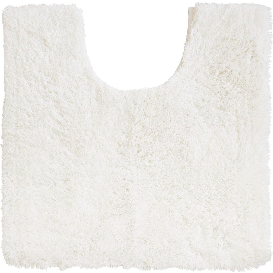 オカ(OKA) 乾度良好Dナチュレ トイレマット レギュラーサイズ (約65cm×65cm) ホワイト (かんどりょうこう 吸水 速乾 抗菌 防臭 トイレ 洗える ロング)