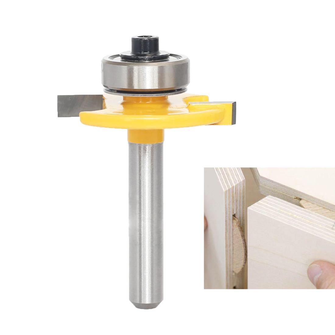 Akylin ビスケットカッター 軸径6mm ジョイントカッター NO.00 ビスケット 00# T型ルータービット スロ..