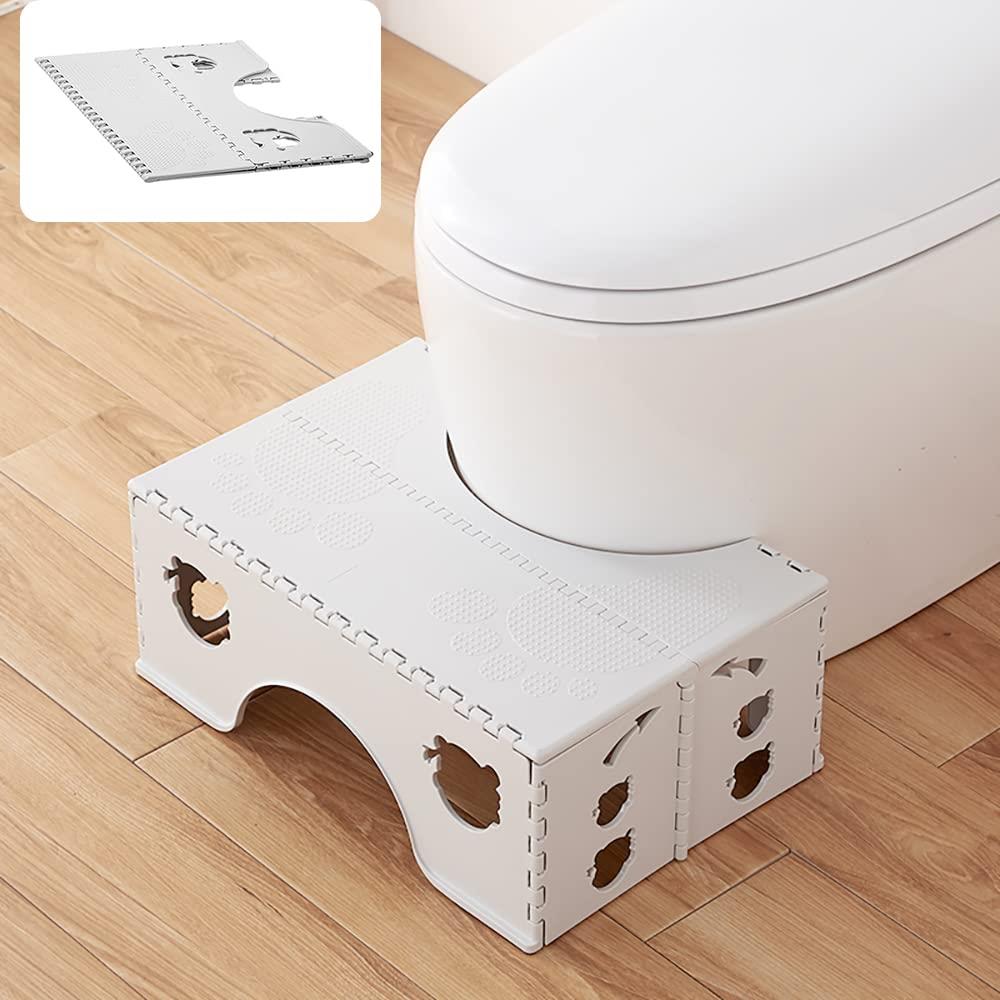 MOTONOYA折り畳み 踏み台 トイレ トレーニング ステップ 高さ18cm 踏み台 足置き台 多機能 持ち運び 収..