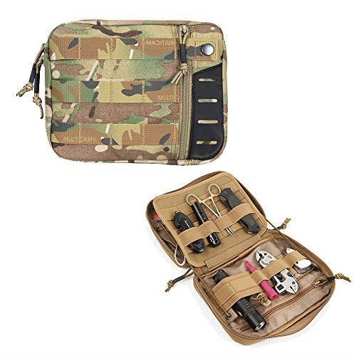 [EXCELLENT ELITE SPANKER] 多機能ポーチ ナイロン製 パウチ ウエストバッグ 収納ポーチ 道具袋 小物入..