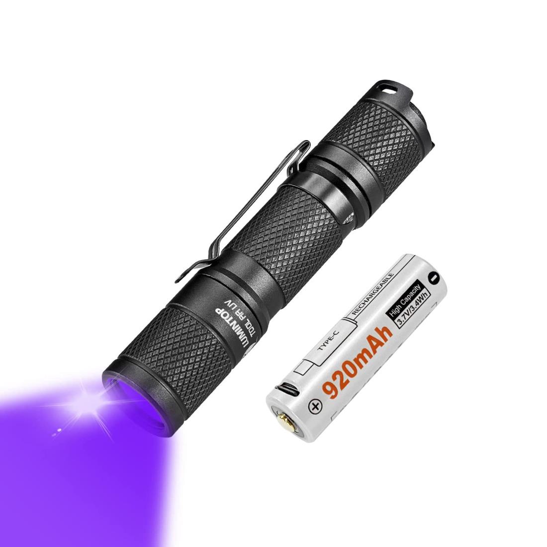 紫外線 ブラックライト UVライト 紫外線ライト レジン用硬化ライト 目には見えない汚れに対策に 波長36..