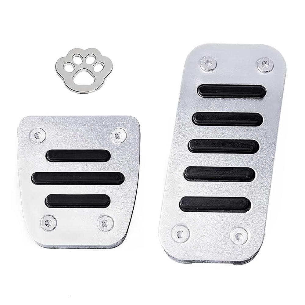 FUTWOD ハイエース 200系 アルミペダル ペダルカバー ハイエース/レジアスエース 200系 1型 2型 3型 4型 5型 6型 ペダル アクセサリー ...