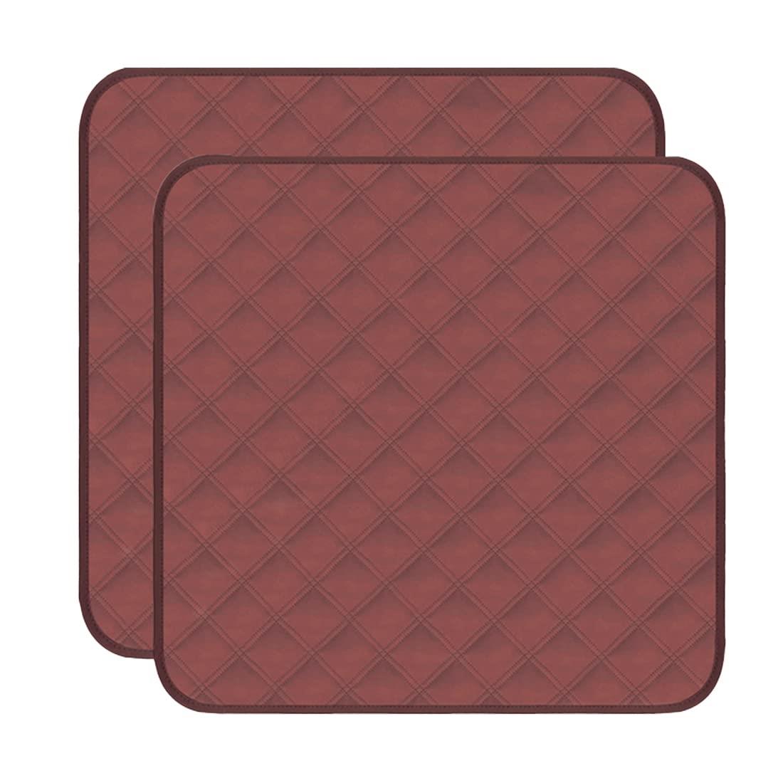 RIQINXIN おねしょ防水座布団 介護 排泄ケア用 尿漏れ対応 車椅子シートカバー 通気 吸水性 防水 高齢..