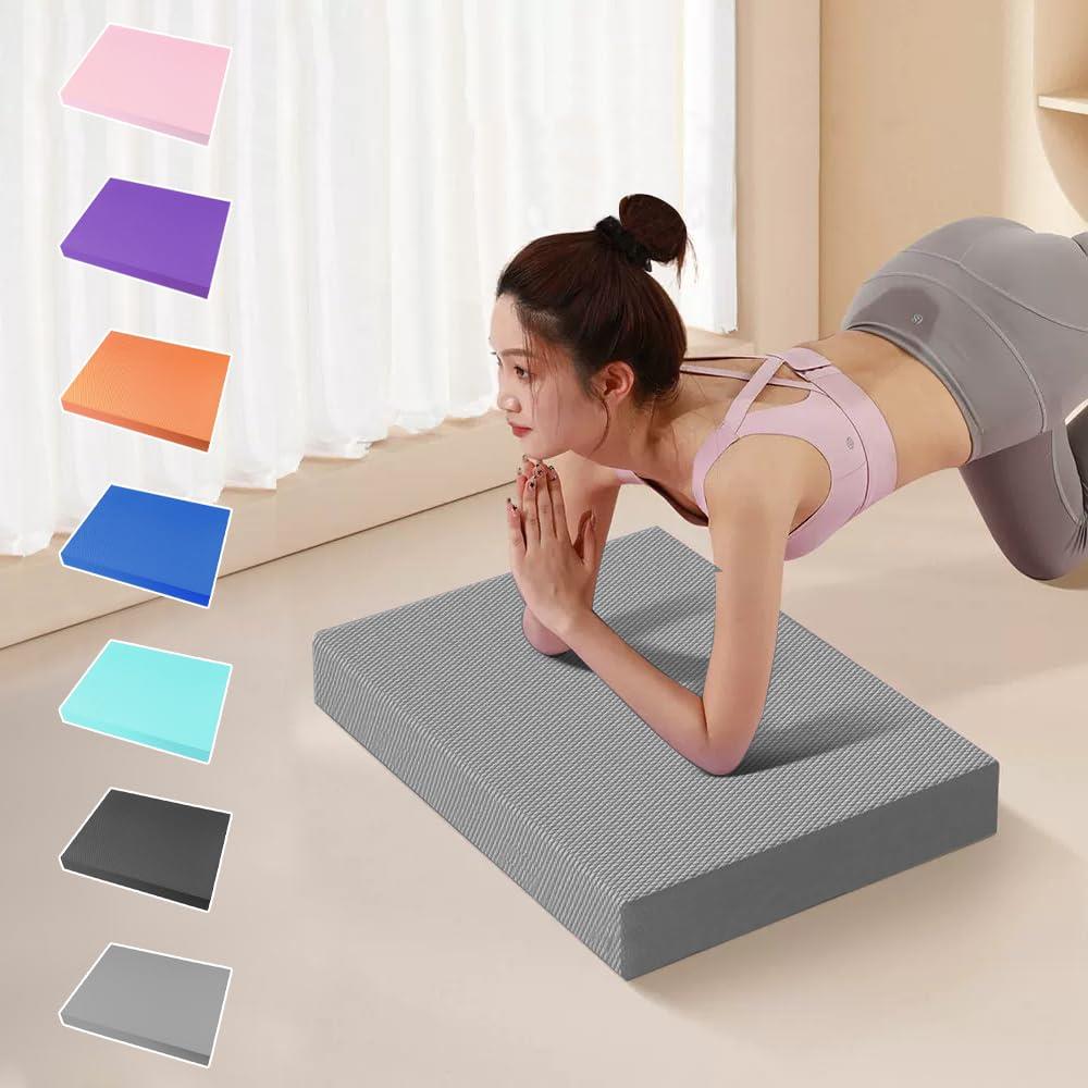 バランスパッド 体幹トレーニング バランスマット エクササイズ用フォームクッション 滑り止め TPE素材 バランスクッション バランストレーニング リハビリテーション運動 マット バランスエクササイズ ヨガ補助 室内運動 ピラティス補助 転倒防止 ダイエット ヨガクッション