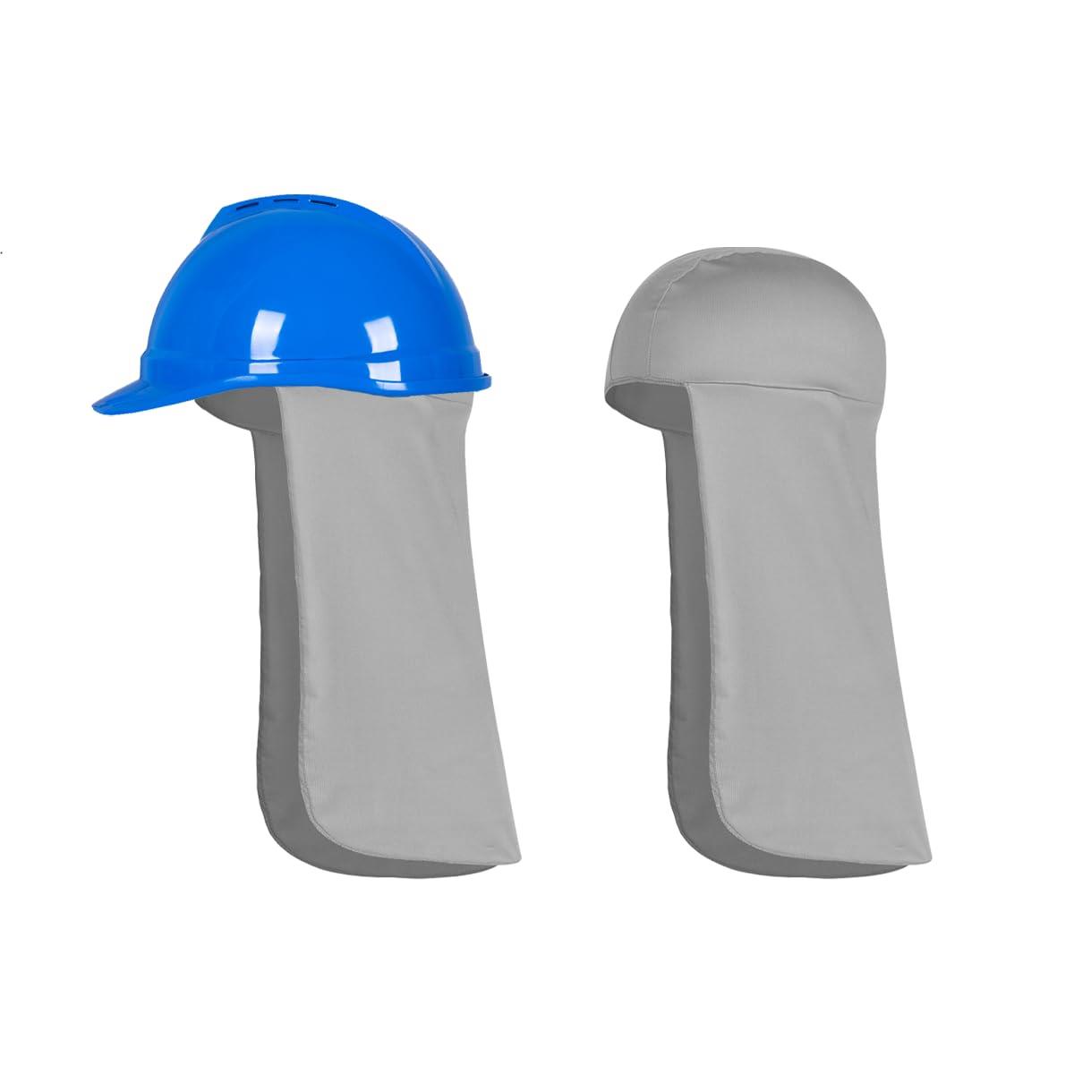 Unikato ヘルメット 日除け 首 ヘルメット取付用 ネックガード 日除けカバー 2枚セット 冷感タオル 冷..