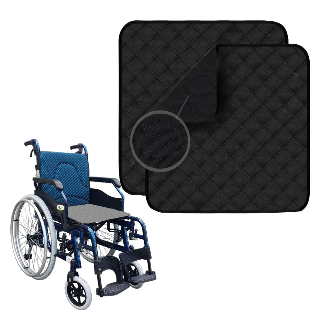 RIQINXIN 防水座布団 介護 おねしょ 防水シーツ 介護 部分用 2枚 防水 通気 高齢者 男女兼用 53x55cm