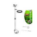 Yurika 魚 給餌器 透明 水槽用 魚給餌器チューブセット給餌受け皿 魚エビ給餌チューブ餌入れ水槽用品 5個セット稚魚 飼育用 餌 拡散防止 リング付きエサ...