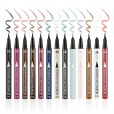 XIXI マルチカラー アイライナー リキッド ウォータープルーフ 1.2ml (110 マンタ紫)