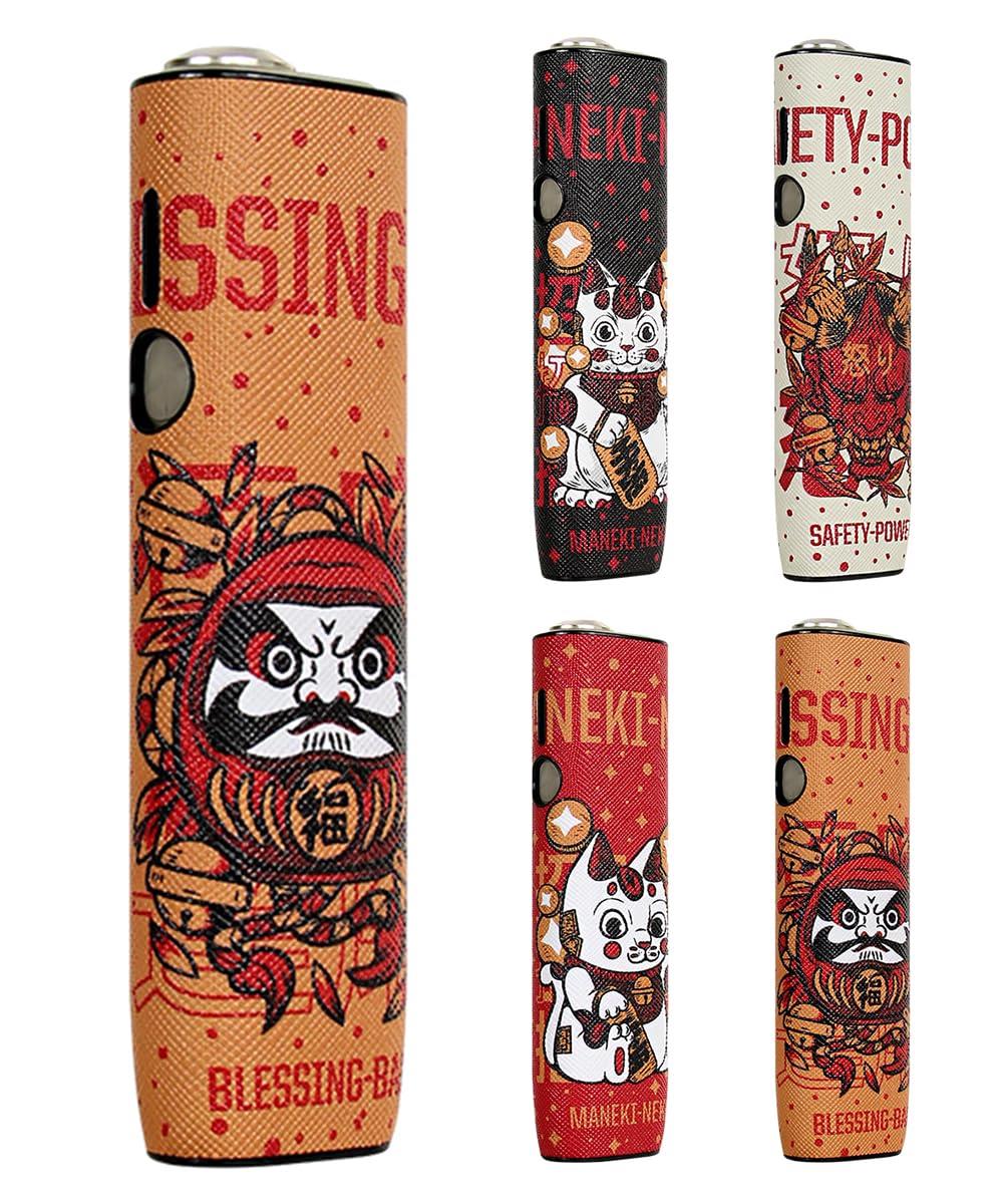 BOOFLYII 加熱式たばこ用ケース【イルマ ワン/イルマiワンに適用する】PUレザー製 360°全面保護 耐衝撃..