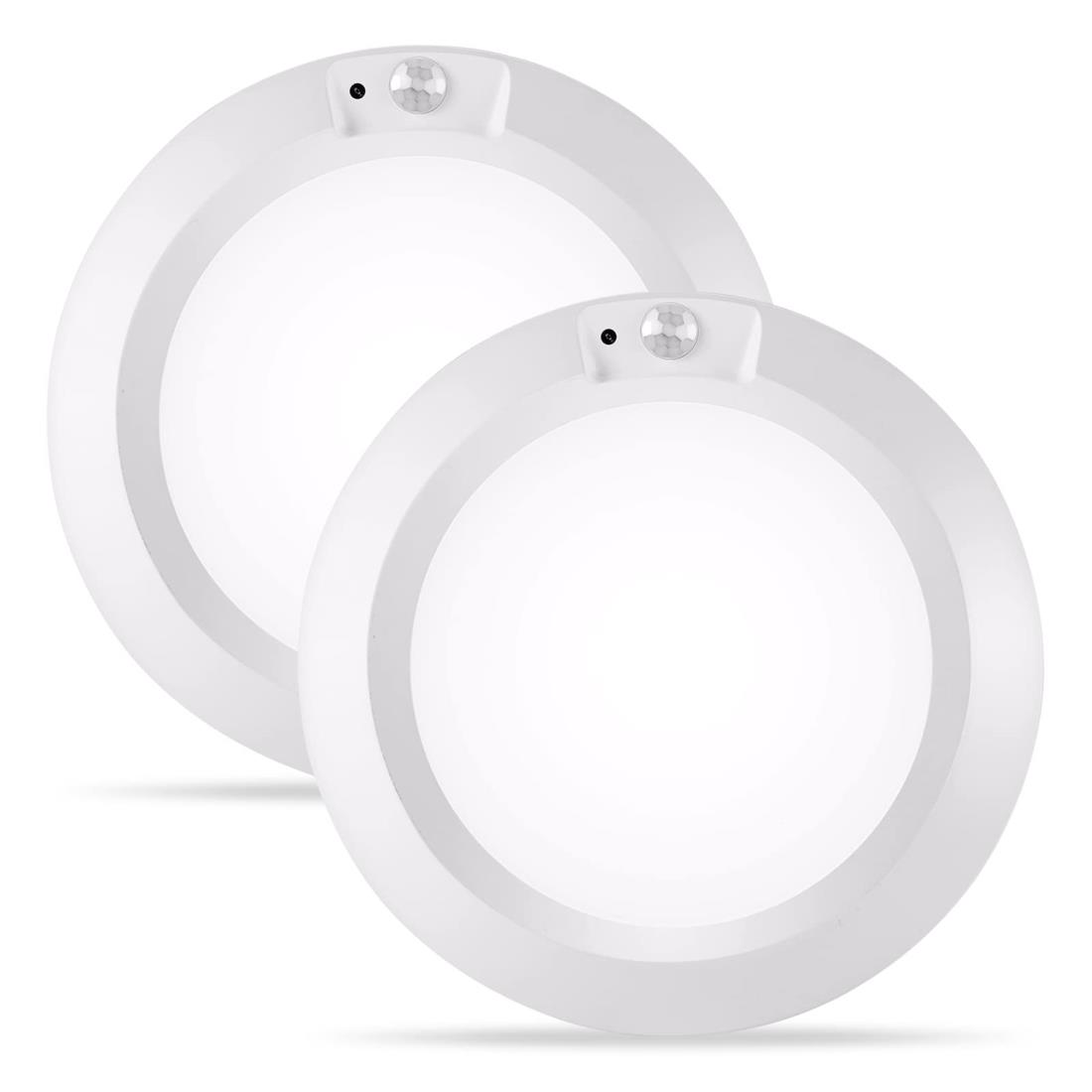 ANOTEK 人感センサーライト 室内 電池式 LED センサーライト 210LM 6000K センサーライト 室内 電池式 ..