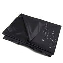 TaRiss's ベットシーツ ベットカバー セックスゲーム ピクニック シート 多用途 PVC 防水 ブラック 1.5mx2.2m