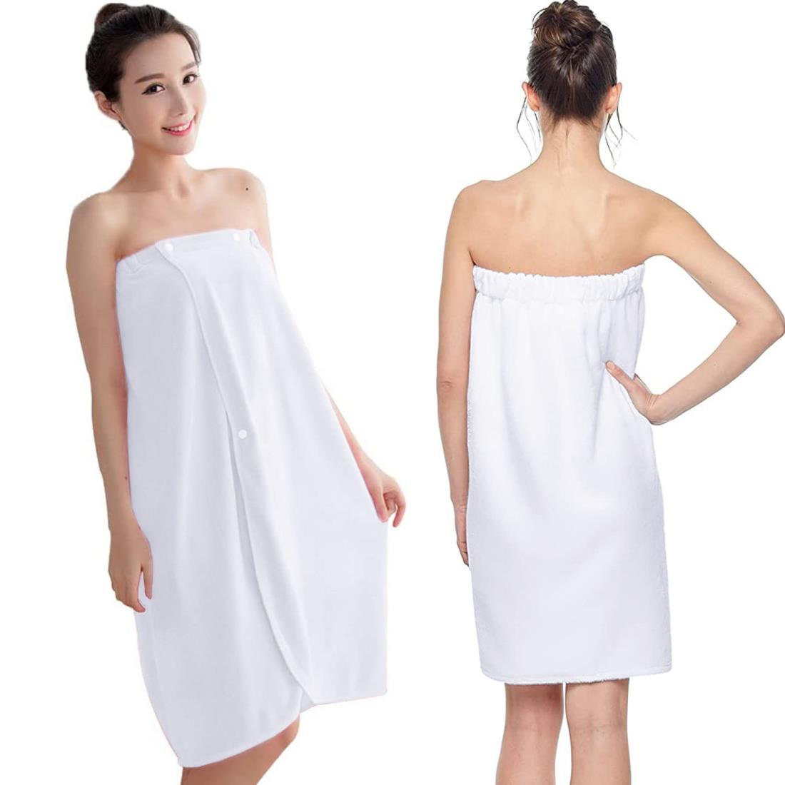 ラップタオル プールバスローブ マイクロファイバー 吸水 速乾 無地 和風 巻きタオル 柔らかい ずり落ちない 便利 お風呂う ジム エステ サウナ 温泉 海水浴 水泳 業務用 家庭用 女の子 男の子 大人用ビーチタオル 約80×130cm(和風*ホワイト)