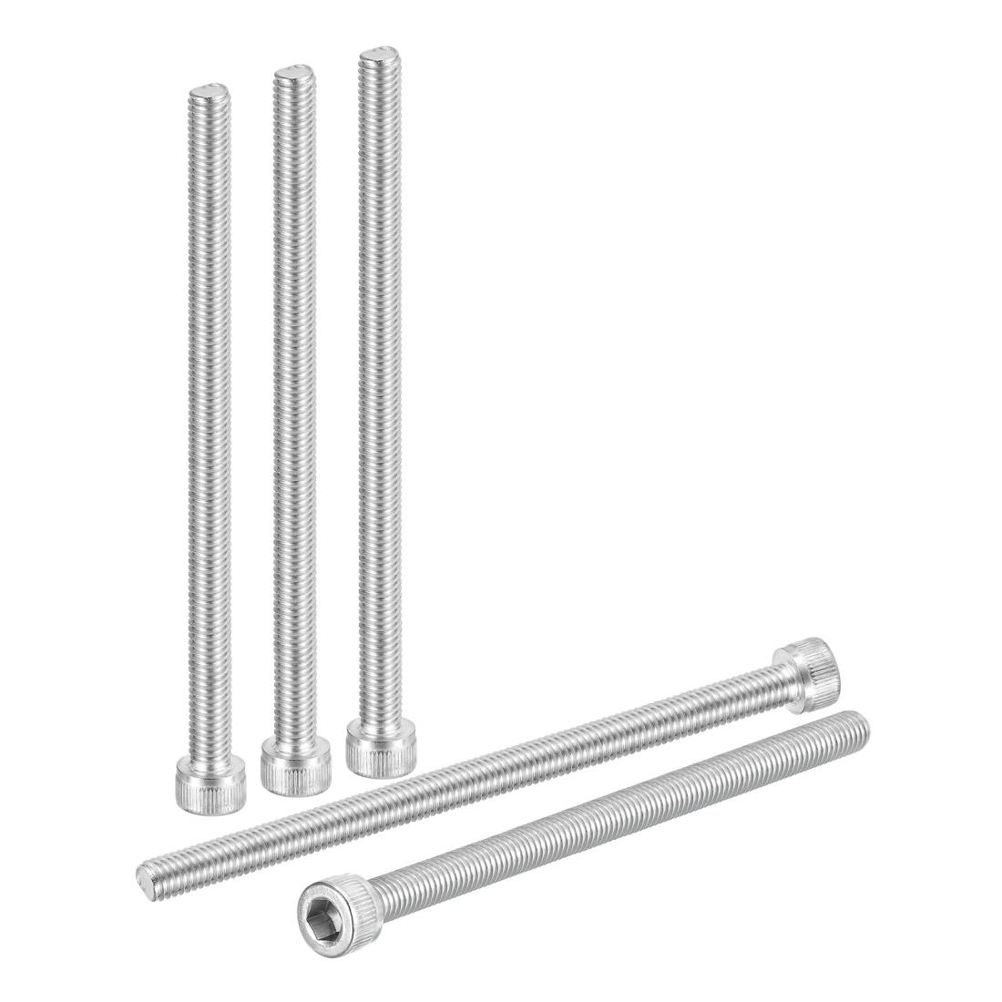 DTGN M6-1x110 六角穴付ボルト 5個 ロードバイク マウンテンバイク 自動車 オートバイに最適 304ステン..