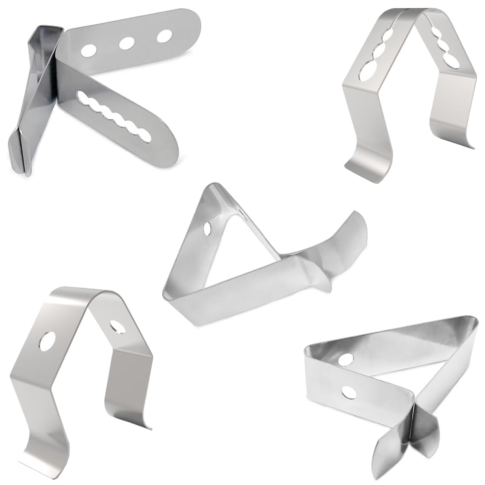 温度計ホルダー 温度計固定クリップ 温度 プローブ スクイーズ クリップ 温度計 プローパー ホルダー ..