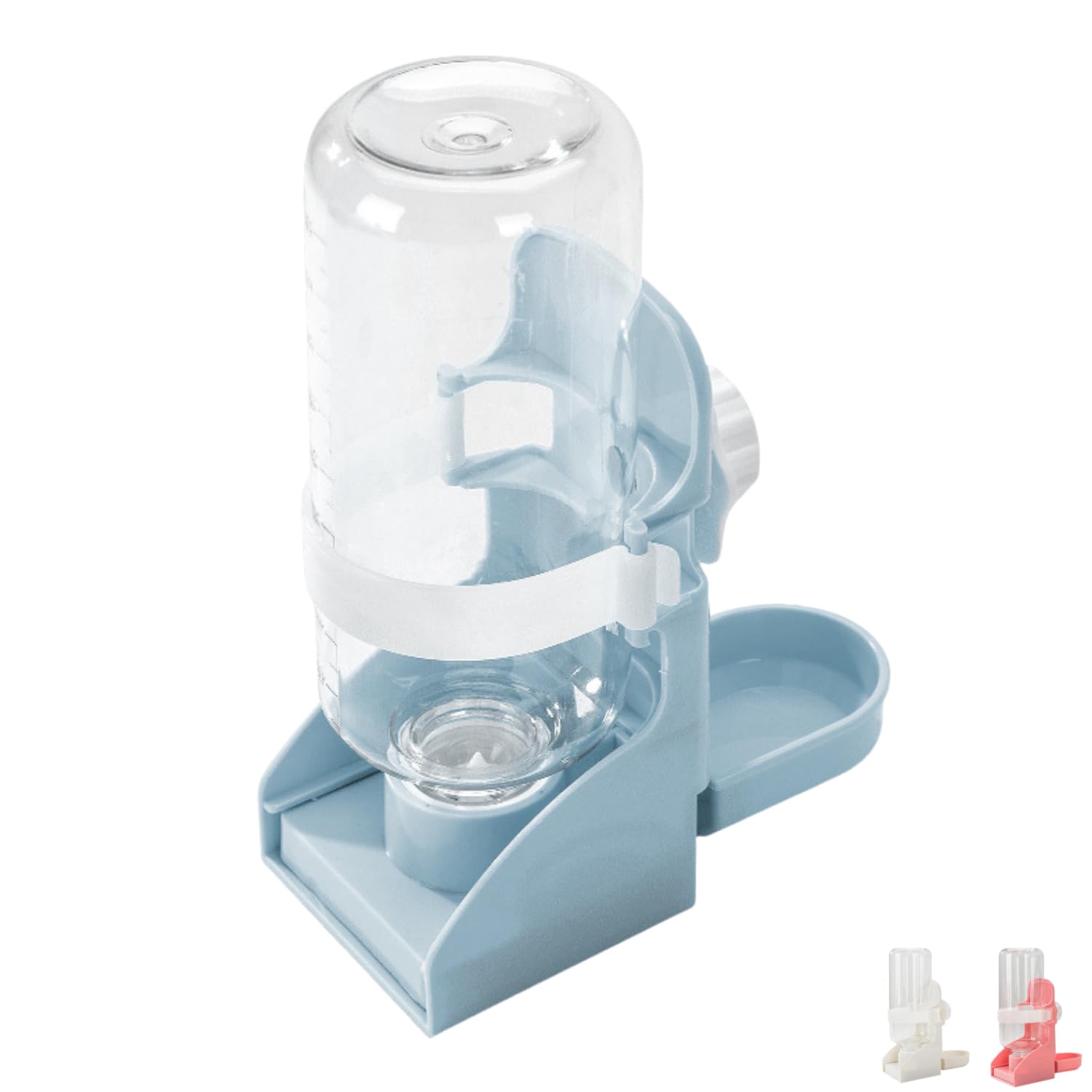 自動給水器 水飲み器 ウォーターボトル 【ブルー】 ペット 小動物用 うさぎ ハムスター モルモット ジ..