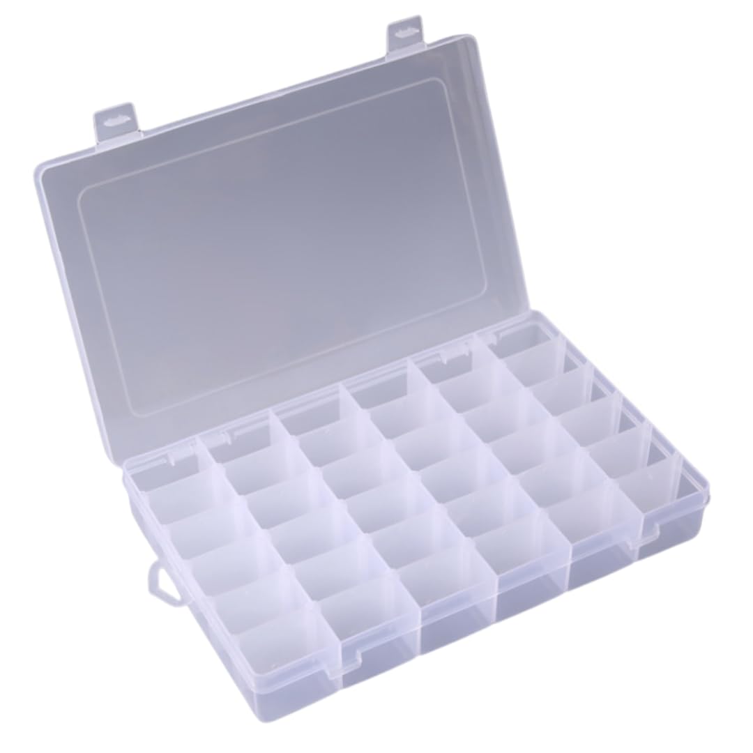 【ポイント5倍】パーツボックス パーツケース 小物 ビーズ アクセサリー 収納 仕切り透明 36格