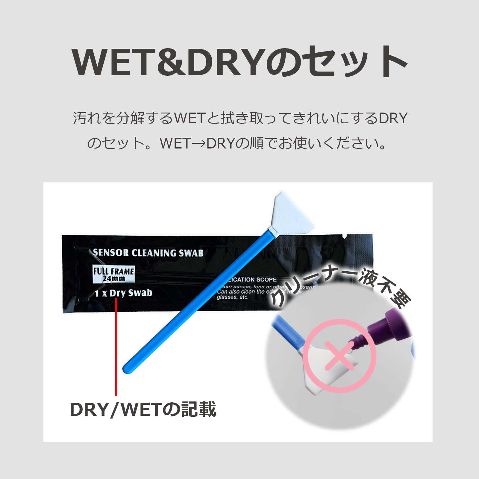 �ڥ�ӥ塼�ץ쥼��ȡۥ��󥵡����꡼�˥� ����� ����� �ߥ顼�쥹 ����� WET&DRY��5�ܥ��å� (��16mm ASP-C��)