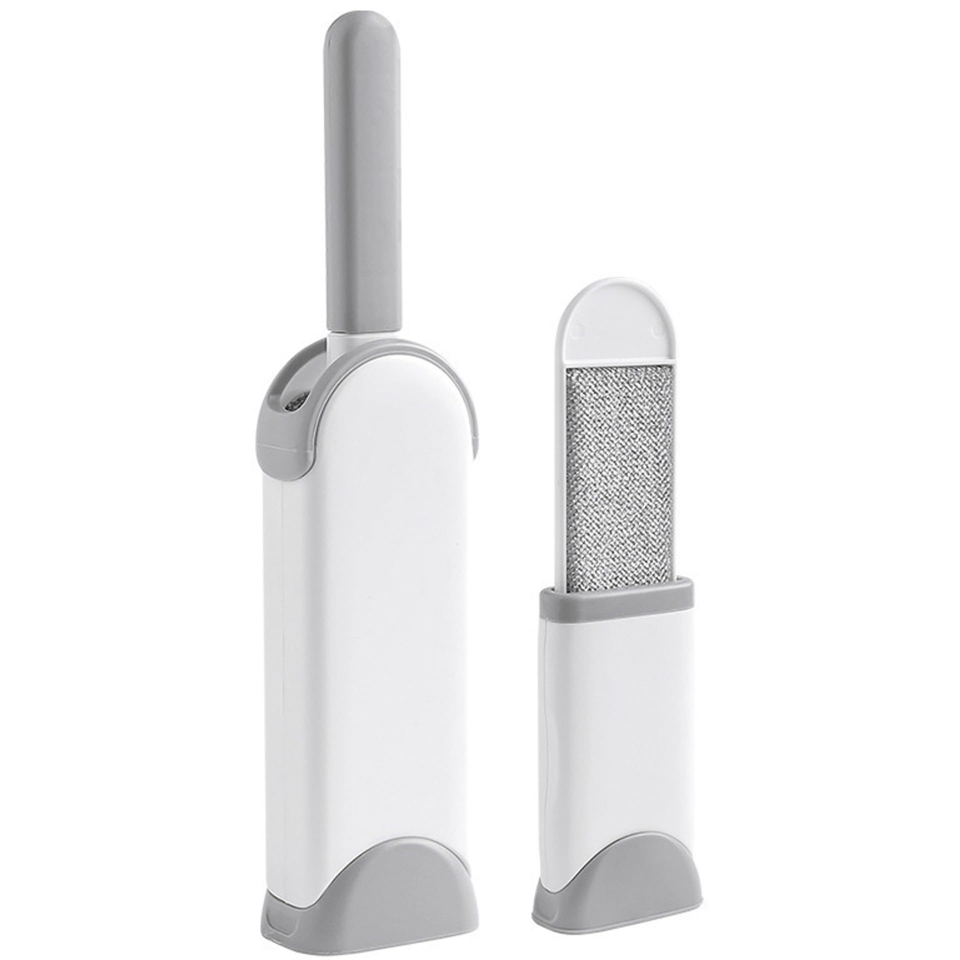 【ポイント5倍】ホコリ取ブラシ 洋服ブラシ 繰り返し使える ペットの毛 掃除 カーペット 衣類 寝具 ソファー 携帯用 ハンディ ミニ 掃除用品 ケース付き 大小2個セット