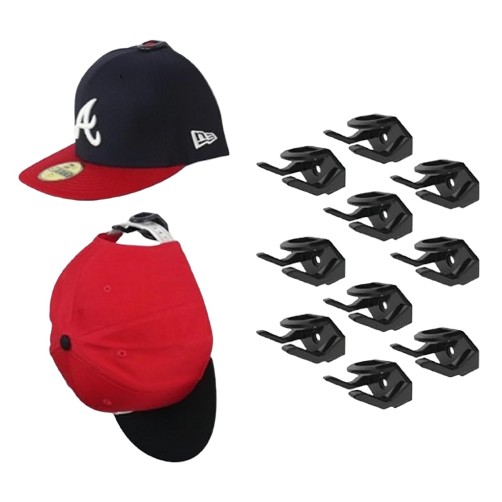 ��P10�ܡܥ�ӥ塼�ץ쥼��ȡ�˹�ҥϥ󥬡� ��Ǽ ˹�ҥ�å� ����å׳ݤ� �եå� �� �ߤ겼�� �ǥ����ץ쥤 10�ĥ��å� (�֥�å�)