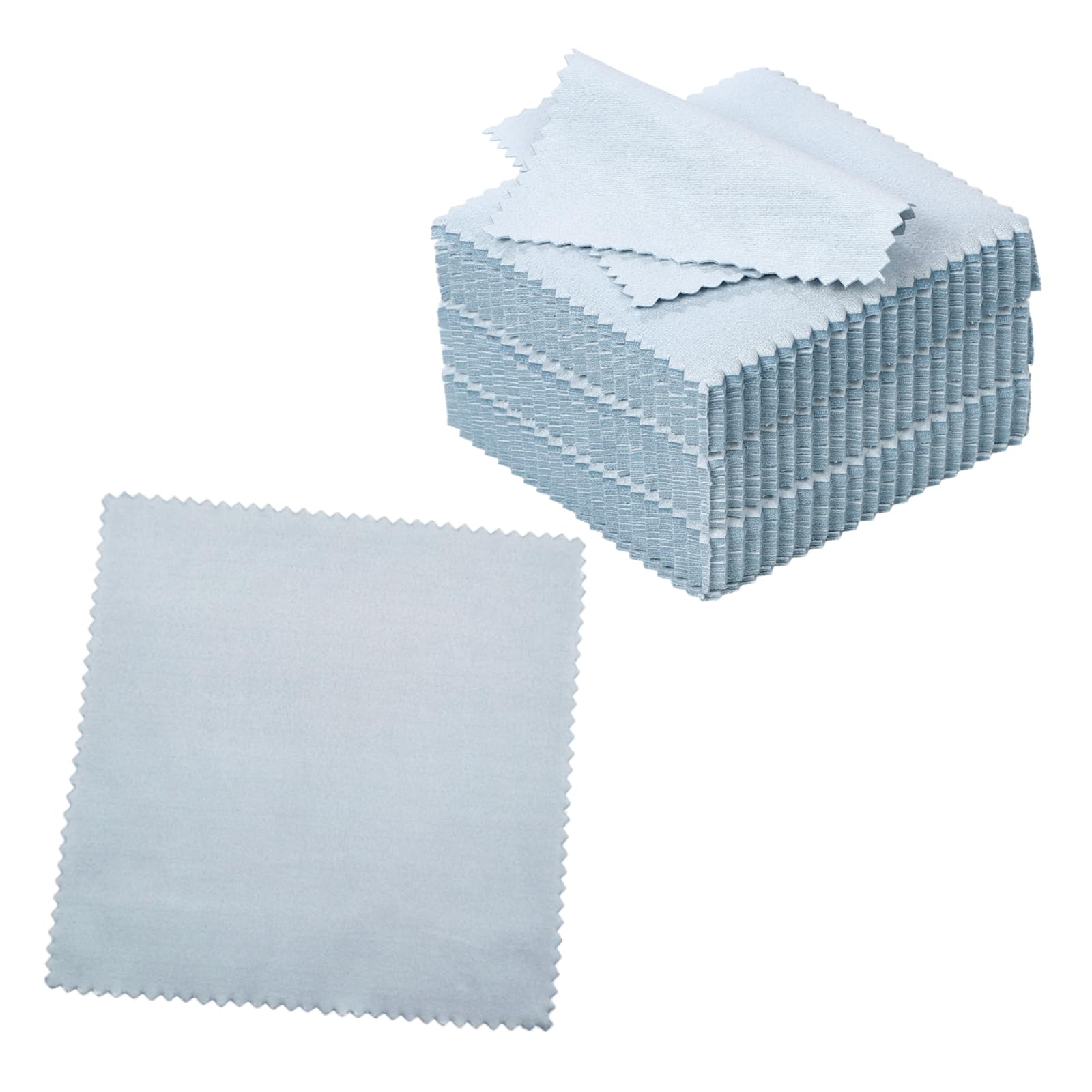 【ポイント5倍】ジュエリークリーナー 金属磨きクロス 50枚セット シ...(4)