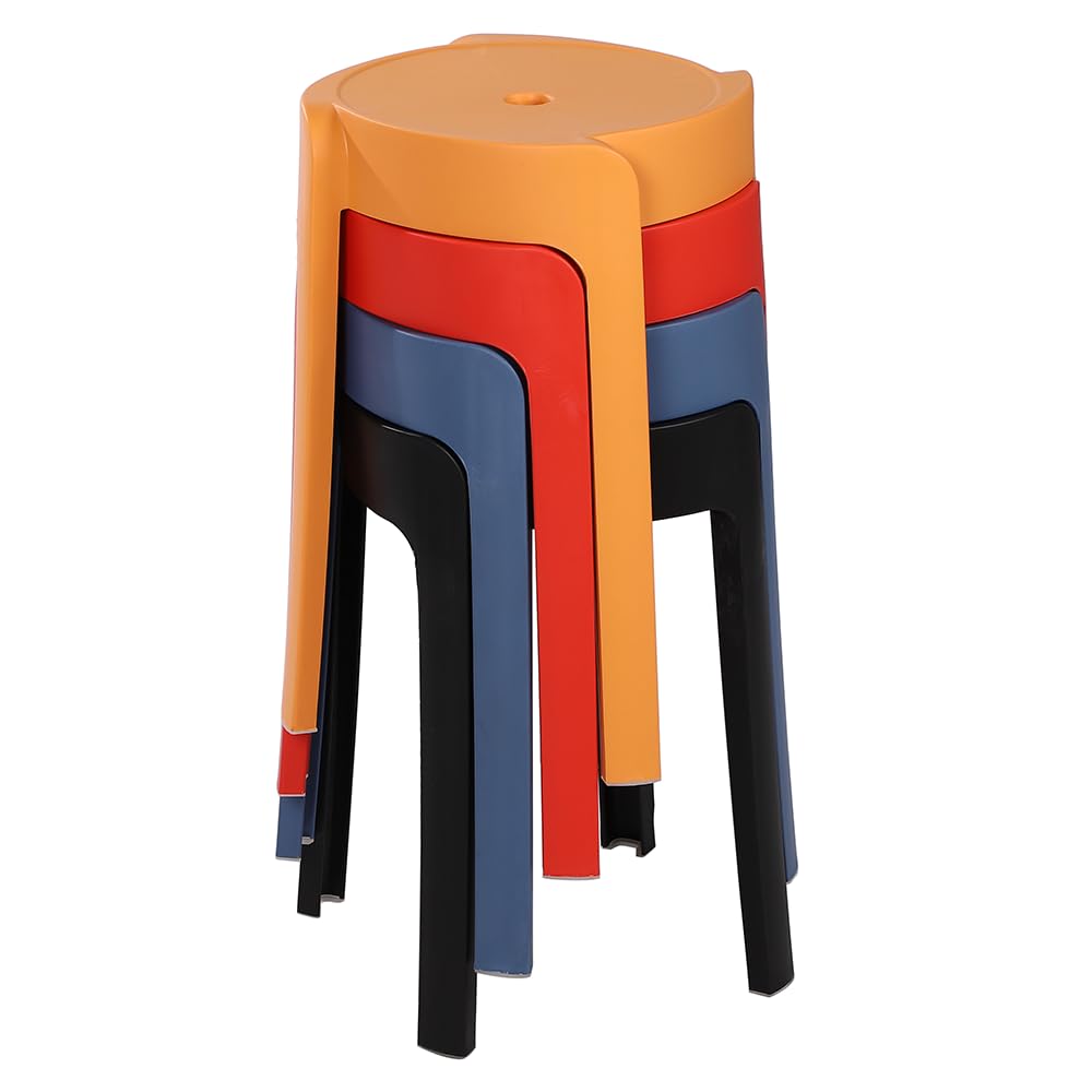 ガーデンチェア スタッキングスツール ルームチェア 丸いす 椅子 重ねられる (ポップカラー)