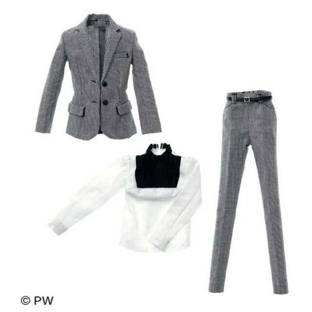 PetWORKs momokoチェックスーツセット ペットワークス 1/6 ドール用 アウトフィット＆アイテムのサムネイル