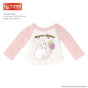 アゾン　1/12にゃんこラグランTシャツ(ピンク×ホワイト) AZONE 1/12 ドール用 アウトフィット＆アイテム