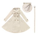 アゾン AZO2 フレアトレンチコート AZONE 1/3 ドール用 アウトフィット&アイテム